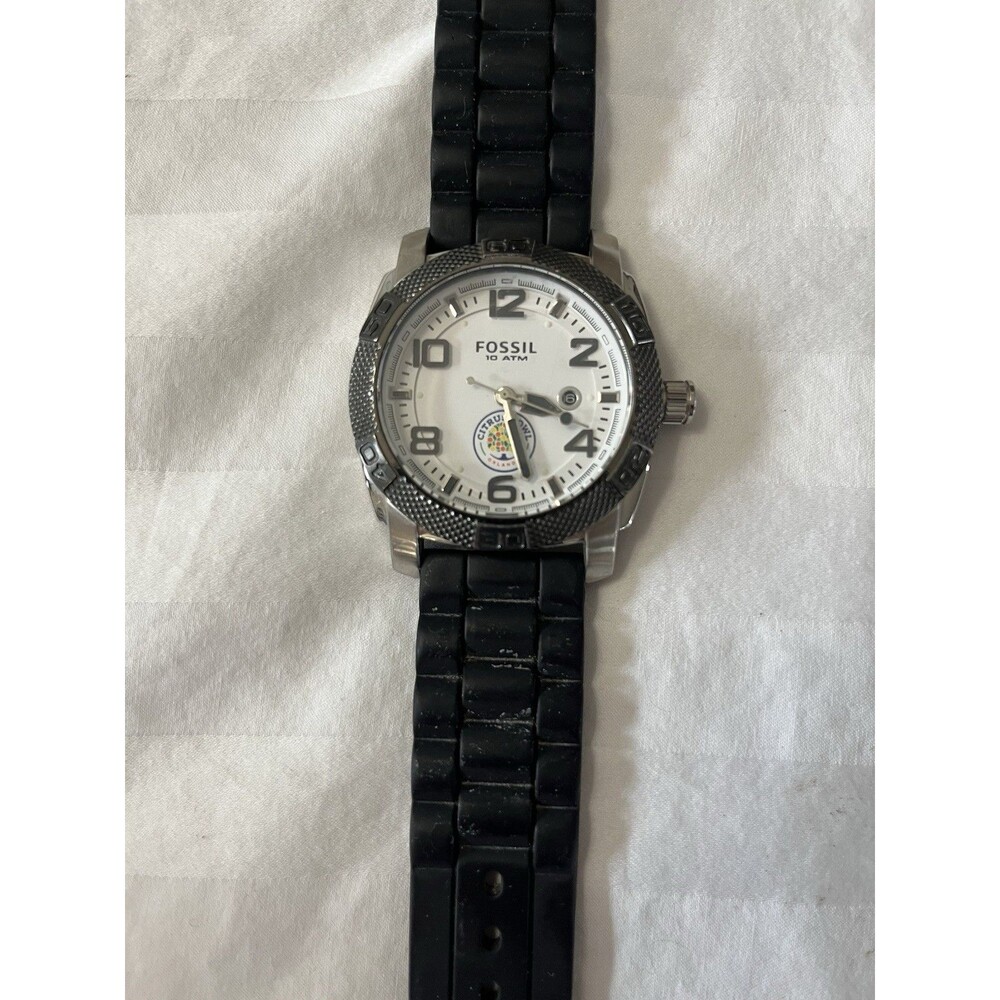 Fossil Penn State 2019 Citrus Bowl Player Gift Watch 10 ATM Date Nittany Lions